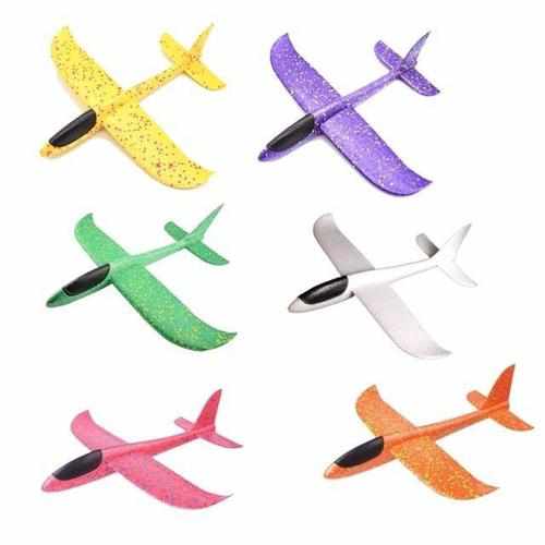 6Pack 48cm Foam Hand Throwing Airplane Toy Planes Drones Xpress 