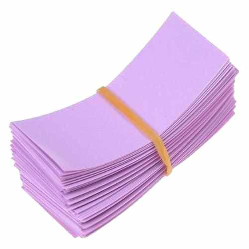 100Pcs Li-ion PVC Heat Shrink Tubing 18650 Battery Wrap Parts Drones Xpress pink 