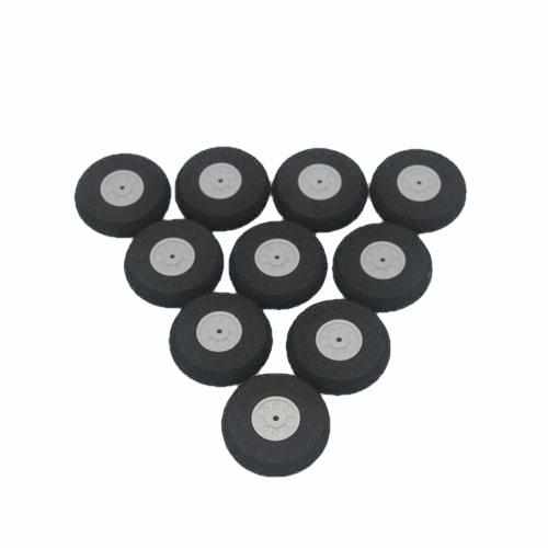 10pcs Airplane Wheels 30mm 40mm 55mm 65mm 75mm Parts Drones Xpress 16MM 