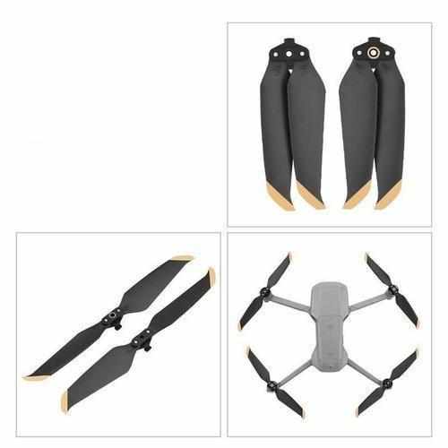 2 pairs 7238F Propeller for DJI Mavic Air 2 Drone Propellers Drones Xpress 2 Pair Gold 