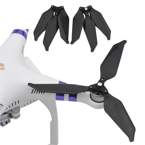 3-Leaf 9455S Carbon Fiber Drone Propeller for DJI Phantom 3 Propellers Drones Xpress Bundle 1 