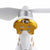 4Pcs DJI Phantom 3 Motor Mount Base Protector Accessories Drones Xpress 4pcs Golden 