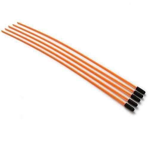 5 Pcs Plastic Antenna Pipe Tube Parts Drones Xpress Orange 