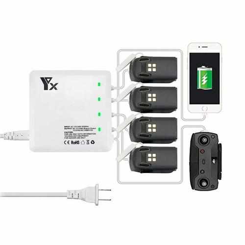 6 IN 1 DJI Spark Charger Drone Flight Battery Charging Hub Chargers Drones Xpress 