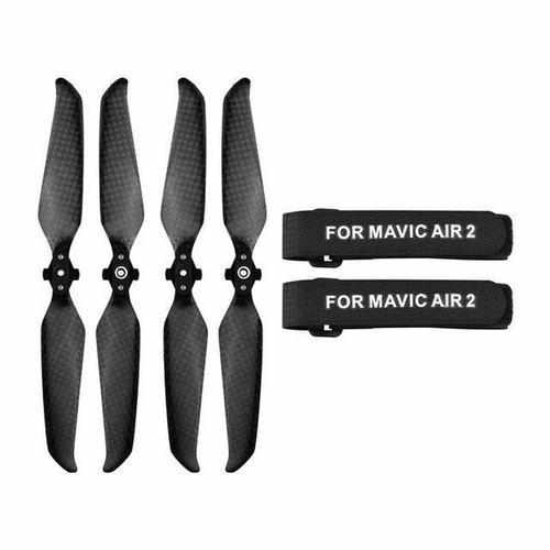 7238F Carbon Fiber Propellers for DJI Mavic Air 2 Propellers Drones Xpress 2 Pair set 