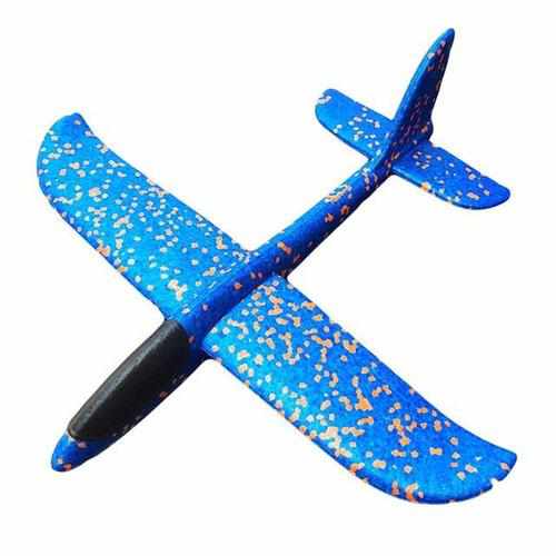 Blue 48CM Foam Plane Glider Toys Drones Xpress 