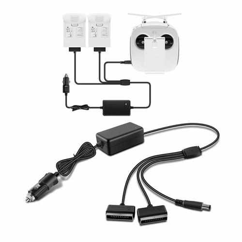 Car Charger for DJI Phantom 4 Pro Advanced Drone Chargers Drones Xpress 