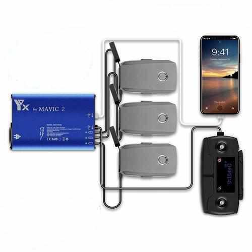 Drone Battery Charger 5 in 1 for DJI Mavic 2 Chargers Drones Xpress 