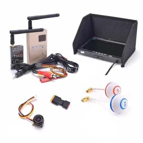 FPV Kit Combo System 1200TVL Camera Monitors Drones Xpress without antenna 