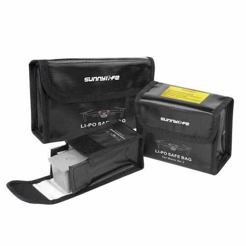 LiPo Safe Battery Protective Bag for DJI Mavic Air 2 Drone Accessories Drones Xpress for 3 battery 