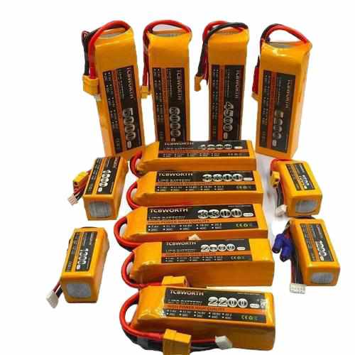 TCBWORTH 4S 14.8V Lipo Battery 4S 2200mAh - 6000mAh 25C 35C 60C Batteries Drones Xpress 2200mAh XT60 plug 25C 