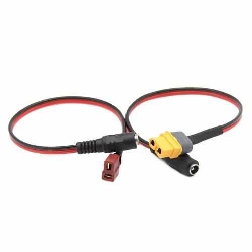 XT60 XT30 T Dean Plug to DC 5.5/2.1mm 5521 Female Adapter Cables Drones Xpress XT60 to DC5.5 